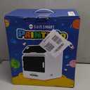 SainSmart PrintyGo Mini 3D Printer for Kids, 600mm/s Auto Leveling Printer for Beginners with 5" Touch Screen, 1500+ Models, Child-Safe Design, Wi-Fi/App Control, Pre-Assembled for STEM Learning Gift