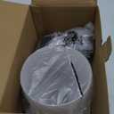 Outdoor Wall Sconce Light, Modern Exterior Light Fixture Waterproof and Anti-Rust Aluminum Milk Glass Indoor for Outside Porch, Patio, Garage, Bedroom, Matt Black (No Sensor)