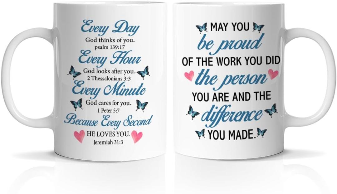 Hijie Coworker Coffee Mug, Appreciation Gifts for Women Men, Retirement Gifts for Coworker Leader Mentor Boss Colleague, Mug for Coworker, 11 Oz Ceramic Cup