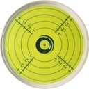 Bullseye Round Circular Magnetic Bubble Level Indicator For Rv Large Spirit Camper Bulls Eye Precision Machinist Magnet Post Tool Leveling Table Trailer 3.15 Inch 80 Mm