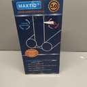 MAXTID Under Door Draft Stopper Cold Air Blocker - Large Doors Seal Gap Bottom of Doors 36" Adjustable 30" 32" 36" Weather Stripping Noise Blocker Interior Front Door Sweep Soundproof Door Accessories (White)