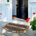 CHICHIC Entrance Door Mat Large 24 x 36 Inch Entry Way Doormat Front Door Rugs Outdoors Heavy Duty Welcome Mat, Non Slip Rubber Back Low Profile for Garage, Patio, High Traffic Area, Vine