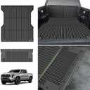 All Weather Truck Bed Mat Compatible with 2024 Toyota Tacoma 5FT - Custom Fit TPE Heavy Duty Bed Liner Tailgate Mat for 2024 Tacoma Truck Accessories (Bed Mat+Tailgate Mat) (2024 tacoma Bed Mat+Tailgate Mat (5FT))