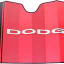 Plasticolor 003705R01 Dodge Red Windshield Sunshade