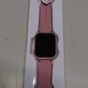 Kids Smart Watch Gift for Girls Age 5-12, 39 Games HD Touch Screen Watches with Video Camera Music Player Pedometer Flashlight 12/24 hr Educational Toys Birthday Gifts for Girls Ages 7 8 9 10