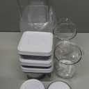 12 Pcs Pop Containers Set, Airtight Food Storage with Lids, Push Button BPA-Free Bulk Set for Large Family & RV, 0.65QT/0.7QT/1.8QT/2.4QT for Cereal, Flour, Sugar, Commercial Kitchen Storage