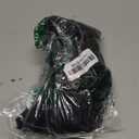 HOCILLE Women's Sexy Strapless Tube Top Bodycon Sleeveless Ruffle Mini Party Dress S