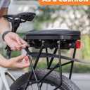 ROCKBROS Foldable Bike Bag for Rear Rack - Durable, Expandable, and Versatile - 5L Capacity