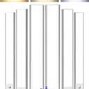 16inch Under Cabinet Lighting, 6Pack Rechargeable Motion Sensor Light Indoor, Magnetic Closet Lights with Dimmable & 3 Color Temps, Wireless Under Counter Lights for Kitchen, Stairs