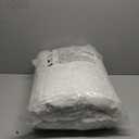 Sherpa Fleece Adult Weighted Blanket Great for Sleep, 15 lbs Dual Sided Soft Fuzzy Heavy Blankets for Couch Bed Sofa, Cozy Warm Arched Jacquard Throw for Winter (Cream White, 48" x 72", 15 Pounds)