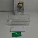 YouCopia FreezeUp Freezer Bin 15", BPA-Free Clear Fridge Organizer with Adjustable Dividers and Handles for Frozen Food and Leftovers