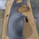 ALMULOO Dash Board Cover Compatible with 2004-2010 Toyota Sienna ABS Plastic Painted Gray Dashboard Cover