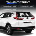 Tail Light Assembly Compatible with Honda CRV 2020 2021 2022 - LED Brake Tail Light Replace for HO2804122|33550-TLA-A21 - Driver Left Outer Rear Side