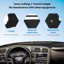 Dash Cover Dashboard Mat Compatible with Chevy S10 Blazer 1998-2005,S10 1998-2004,fit for GMC Jimmy 98-2001,fit for Sonoma 98-04 Dashboard Cover for Pad Custom Car Dashboard Interior Accessories