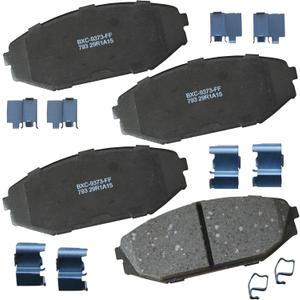 Bendix Premium SBC793 Ceramic Front Brake Pads for Acura MDX 2002-2001, Honda Odyssey 2004-1999
