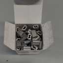 100 Pcs 100 Barbed Wire Crimp Sleeves Gritted Crimping Sleeve 2-3 Silver Provides Superior Wire Gripping Quick Splice in Line Strainer Loops (for 12.5 Ga)