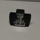 Texas Tech Red Raiders Black Metal Trailer Hitch Cover with Chrome Metal Logo (For 2" Receivers)