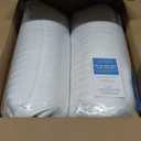 Beckham Hotel Collection Shredded Memory Foam Pillow 2-Pack Queen | Adjustable Fill Cooling Bed Pillows for Side, Back & Stomach Sleepers