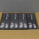 Lanwandeng (4 Sets) All Keyed Same Entry Door Knob and Single Cylinder Deadbolt Combo Set, Satin Nickel Exterior Door Knobs with Lock and Keys for Entrance and Front Door