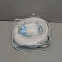 MCGMITT Potty Training Toilet Seat for Toddlers Boys Girls, Portable Baby Toilet Folding Kids Potty Chair Cover with Splash Guard for Travel, Including 3 Non-Slip Feet and Storage Bag (Blue)