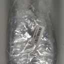 Jutieuo 50 Pack Clear Plastic Gift Bags with Handles, Reusable Transparent Party Favor Bags PVC Goodie Bags Bulk for Wedding, Baby Shower, Birthday (4.9" x 5.9" x 2.8")