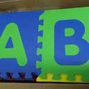 Little fun times Alphabet Play Mat for Baby Large 60 Pieces 12inch. Total 71.5x71.5 inch 36 SqFt Interlocking Floor Puzzle EVA Tiles Playmat for Toddler and Kids Letters and Numbers with Edges., Extra Large