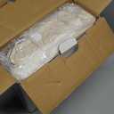 Westinghouse Wearable Heated Throw Blanket, Electric Heated Wrap Poncho Shawl with Pockets, 6 Heating Levels & 2 to 10 Hours Time Settings, 50 x 60 Inch, Beige