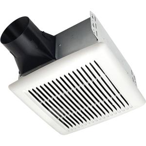Broan-NuTone AE110 Invent Flex ENERGY STAR Qualified Single-Speed Ventilation Fan, 110 CFM 1.0 Sones, White