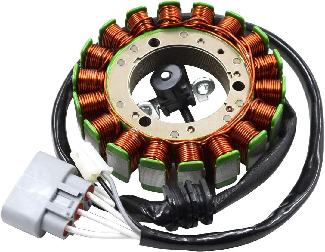AHL Magneto Stator 18 Pole Coil for Yamaha MT07A MT-07 2014 2015 2016 2017 2018 2019 / MTT690 MT-07 Tracer 2016 2017 / FZ07 FZ-07 2015 2016 2017