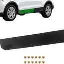 Front Left Door Lower Side Body Molding Panel Cover Trim with Retainer Clips for Ford Escape 2013 2014 2015 2016