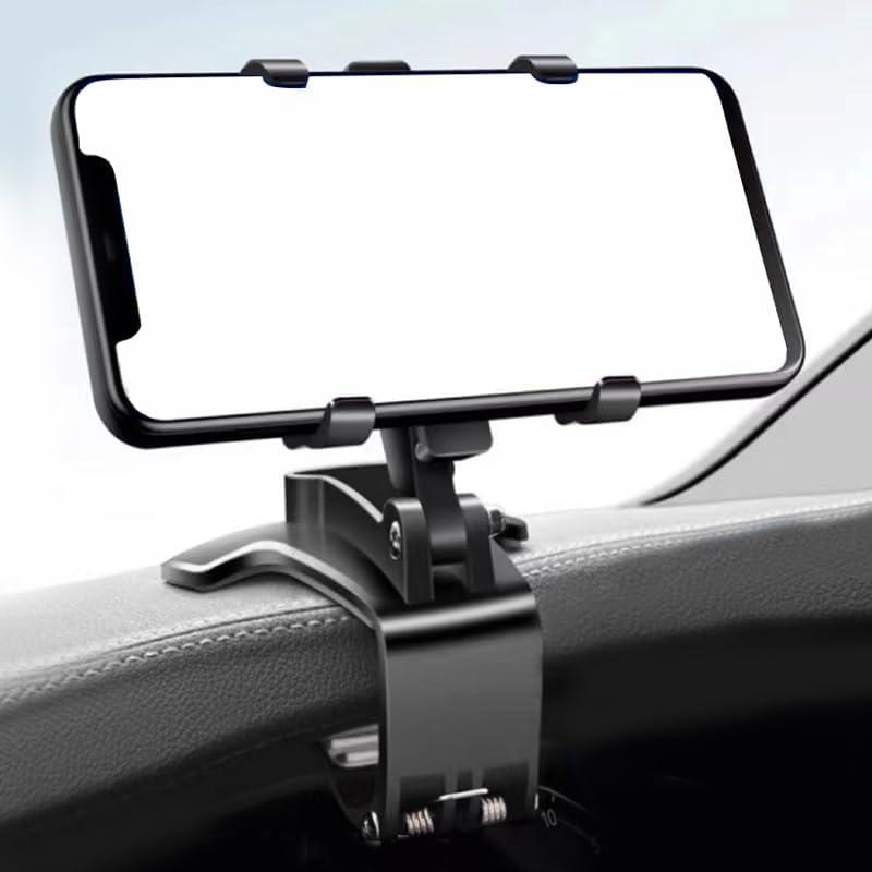 Universal Car Phone Holder Mount,360Rotation Dashboard Phone Holder for Your Car Accessories, car Phone Mount for 4 to 7" Smartphones (black)