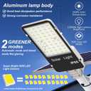 10000W Split Type Solar Street Light with Ultra-Long Runtime ,Outdoor Heavy Duty solar Parking Lot ,6500K High power Commercial security light , Dusk to Dawn, IP65 Waterproof ,Use for Pole Or Wall