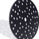 Bueyfolt 7" Cast Iron Drain Cover with Removable Drain Ports, Garage Drain Cover, Floor Drain, Floor Strainer