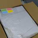 24 Pack Plastic Desk Dividers for Students Inspirational Privacy Folders White Test Divider for Student Desks Study Carrel Divider Classroom Testing Dividers Teacher Supplies