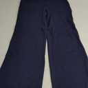 Willit Women's  Pants Bootcut Stretch Work Slacks Office Casual Pants Belt Loops Dark Blue M