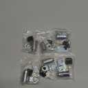 goldenwarm 6 Pack Cam Locks Keyed Alike Cabinet Lock File Locks 1-1/8'' Toolbox Lock with Keys Mailbox Lock, Fits on 1'' Board Thickness, Zinc Alloy with Satin Nickel Finish