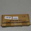 5 Pack 14 Inch Chainsaw Chain 52 Drive Links .050" Gauge, 3/8" Pitch Replacement Chains Compatible with Husqvarna, Echo, Poulan, Craftsman