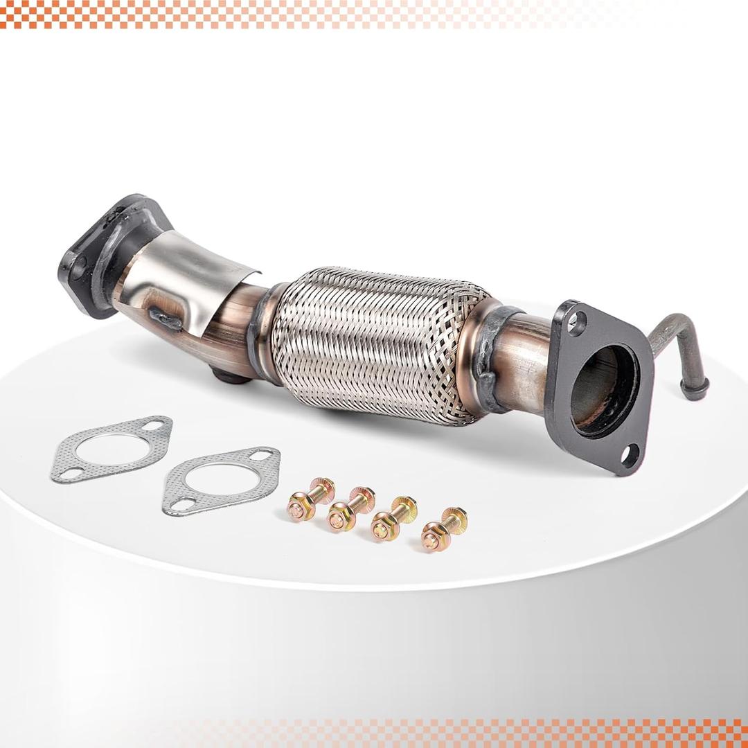 Exhaust Front Flex Pipe Compatible with 2011-2014 Hyundai Sonata 2.4L FED without Sport Package (Non-Hybrid) Replaces OEM# 286103Q110 (VK-52547-D)