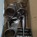 Rotary Cheese Grater Stainless Steel Manual Handheld Cheese Grater, Handheld Manual Grater Shredder with 4 Stainless Steel Drum Blades