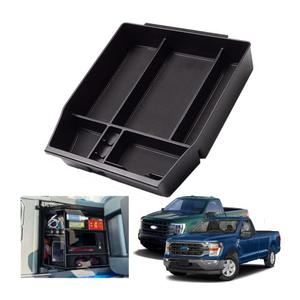2024 2025 F150 Console Tray Center Console Organizer Tray for 2025 2022 2023 2024 Ford F150 Raptor Center Armrest Storage Box for Ford F150 2022 Accessories Armrest Storage Box