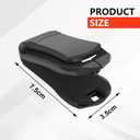 Positioner Clip, Shoulder Belt Adjuster for Neck & Shoulder Comfort, Stopper Clamps Positioner, 2 Pcs
