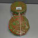 Large 17 Inch Christmas Candy Cane Ornaments Woolen Lollipop Christmas Tree Candy Cane Hanging Decor for Xmas Winter Holiday Party Supplies