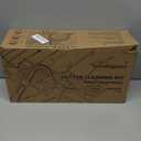 Sealegend Gutter Cleaning Tools for 2-1/2 in. Wet/Dry Vacuum Cleaner, Shop Vacuum Hose Attachments for Cleaning or Blowing Debris from Gutters, 2-1/2 in. Upgrade Lockout Design Shop Vac Accessories (5 feet)