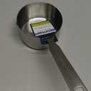 RSVP International Endurance Stainless Steel Measuring Pan Scoop, 1 1/2 Cups | Dry or Liquid | Baking or Cooking | Perfect for Feeding Pets, Cat Dog Food, Bird Seed, etc. | Dishwasher Safe 