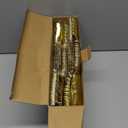 N9R 300PCS Gold Plastic Silverware, Heavy Duty Gold Plastic Cutlery Set Disposable Flatware Dinnerware, 100 Forks, 100 Spoons, 100 Knives, Perfect for Party, Wedding and Daily Use