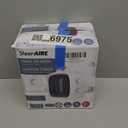 700W/1200W Basics Ceramic Heater Space Heaters for Indoor Use Overheat/Tilt Protection Low Noise Heating Portable Heater Electric Portable Fan (Upscale-Grey)