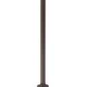 JONATHAN Y 7.25" Oil Rubbed Bronze Modern Schoolhouse LED Pendant Light Fixture, Adjustable Drop Metal Hanging Lamp with White Glass Shade for Kitchen Island, Dining Room, Foyer (JYL3516C)