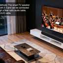 100W Sound Bar for Smart TV, 2.2 ch Soundbar with Bluetooth 5.3/ARC/Opt/AUX Connect, Surround Sound System for TV with 4 Speakers, Home Audio Surround Sound System for TV PC Projector