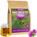 Rilltea Milk Thistle Tea Bags, 40 Teabags, 3g/bag - Natural Milk Thistle Seed Milk Thistle Tea  100% Pure Herbal Detox Tea for Liver Health & Cleanse  Non-GMO, Caffeine-Free