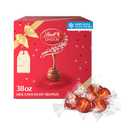 Lindt LINDOR Milk Chocolate Candy Truffles Gift Box, 90 Count, 38 oz. (EXP 10/31/26)